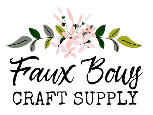 Faux Bows Craft Supply