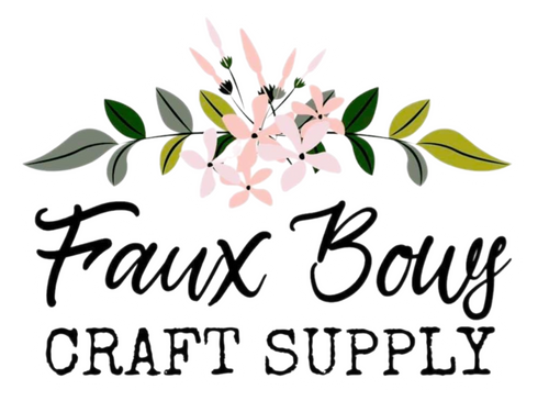 Faux Bows Craft Supply logo