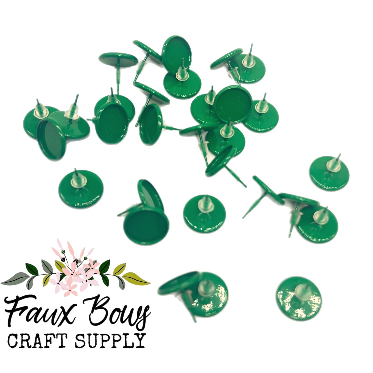 Colored Studs-12mm Cabochon Base