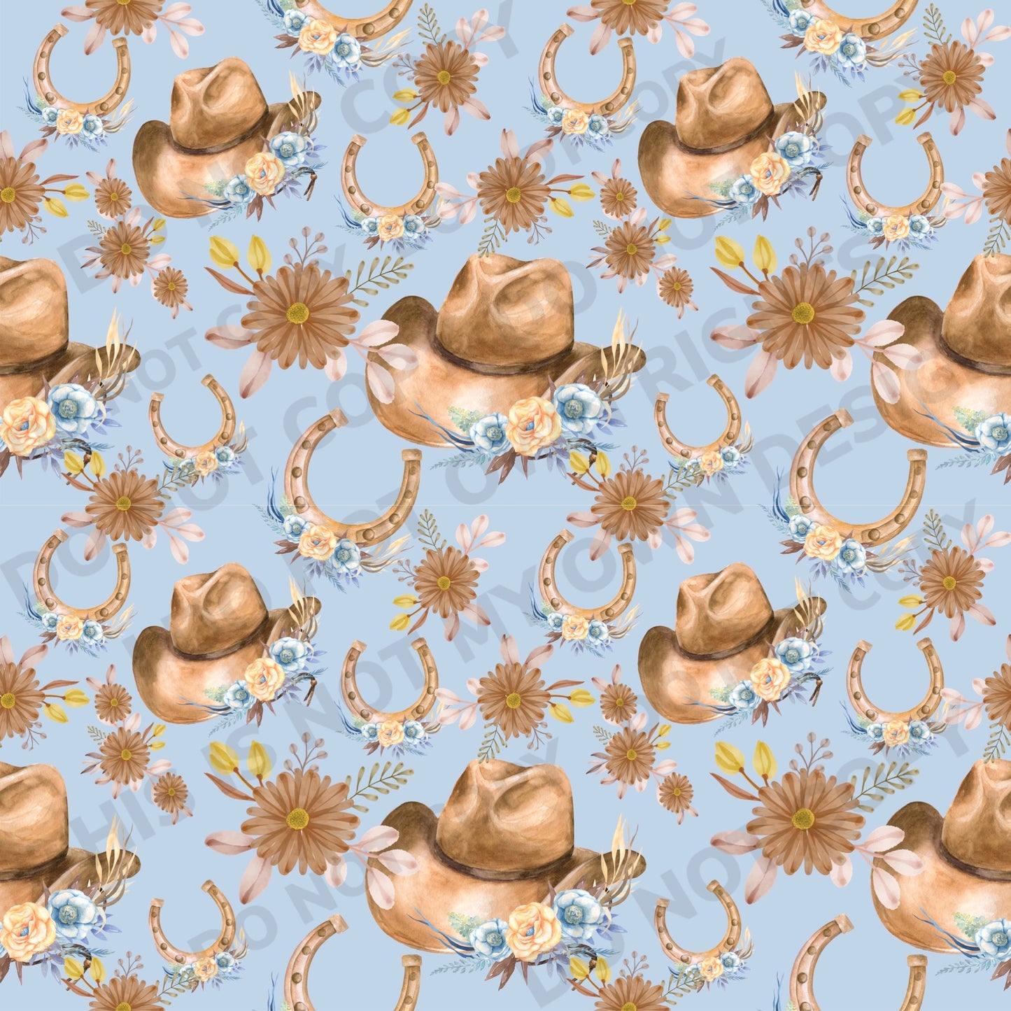 Floral Rodeo Fabric-Bullet/DBP/Leather (Copy)
