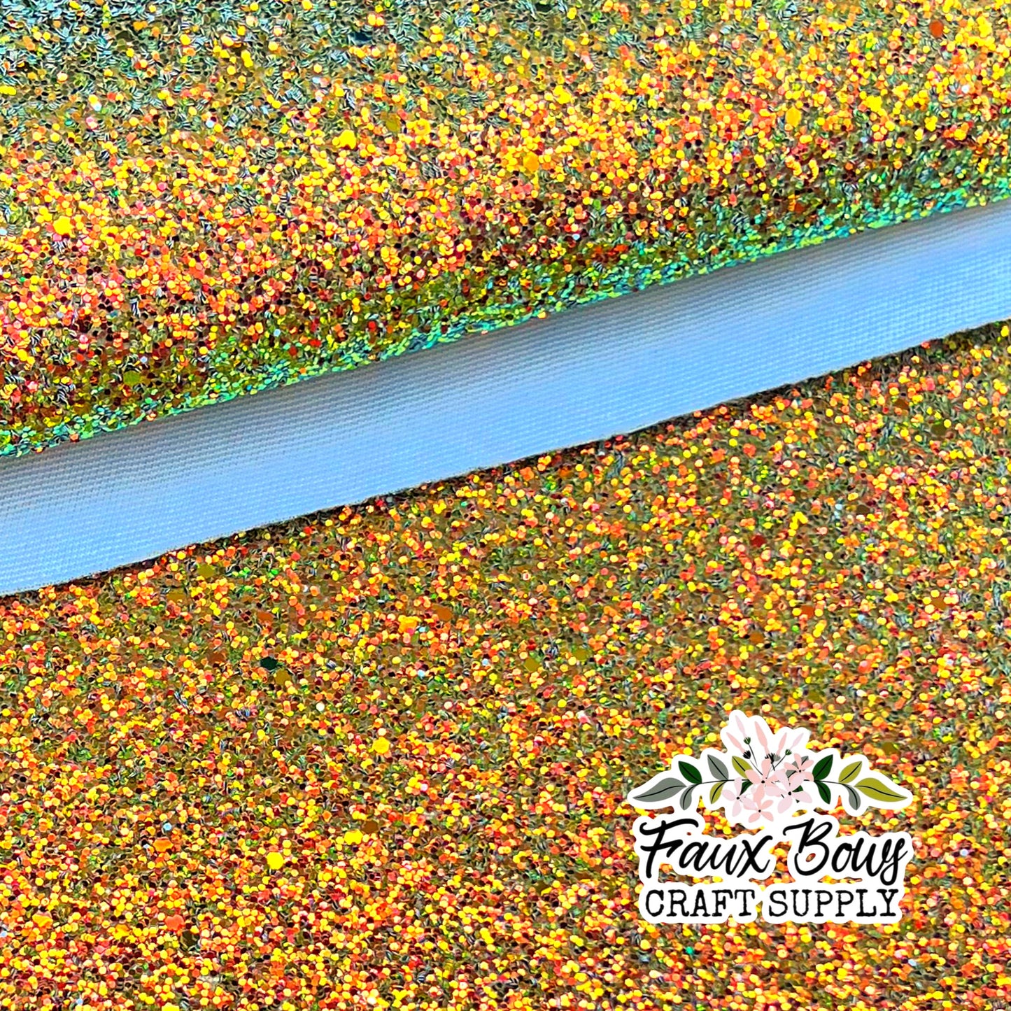 Fall Foliage NEW Chunky Glitter WOVEN