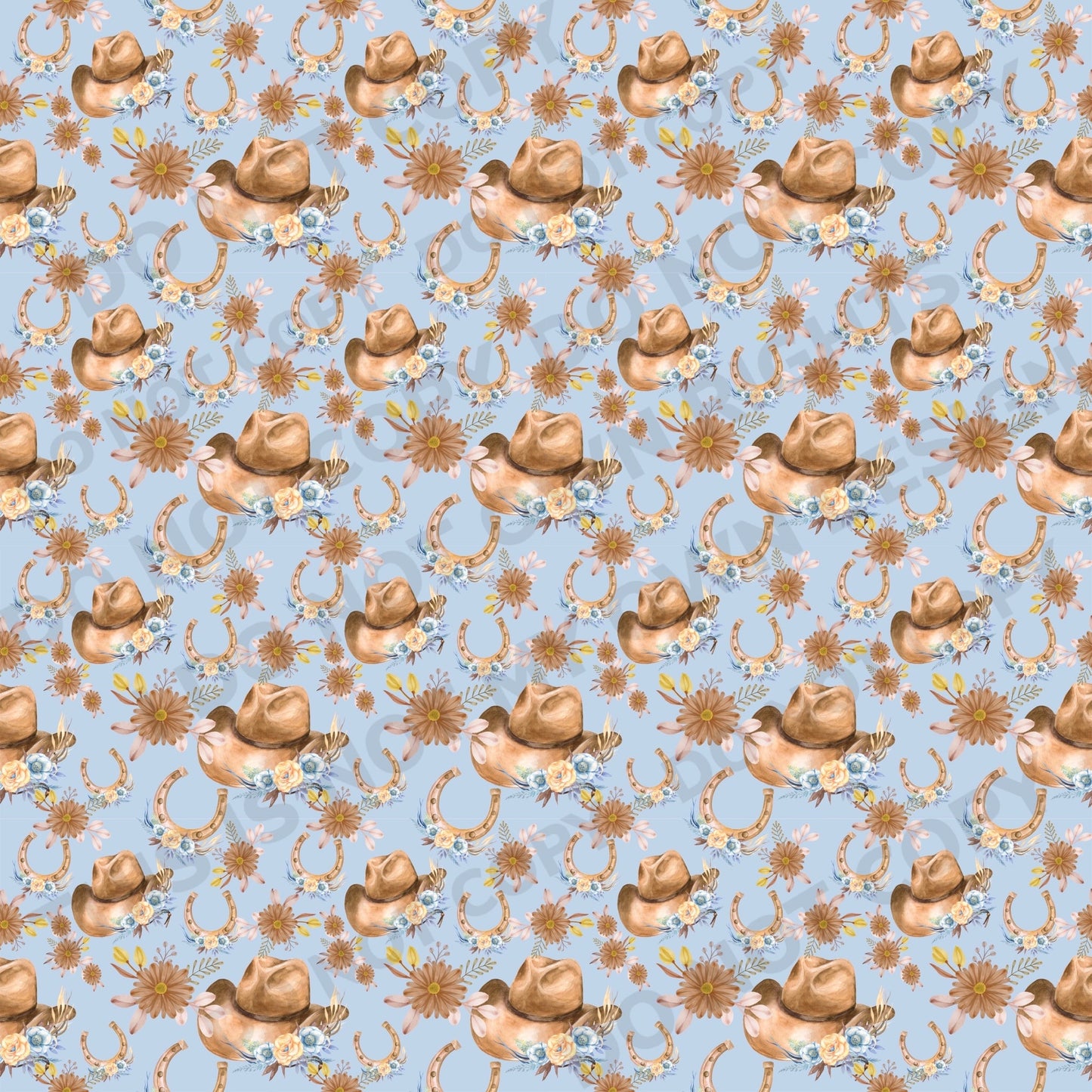Floral Rodeo Fabric-Bullet/DBP/Leather (Copy)