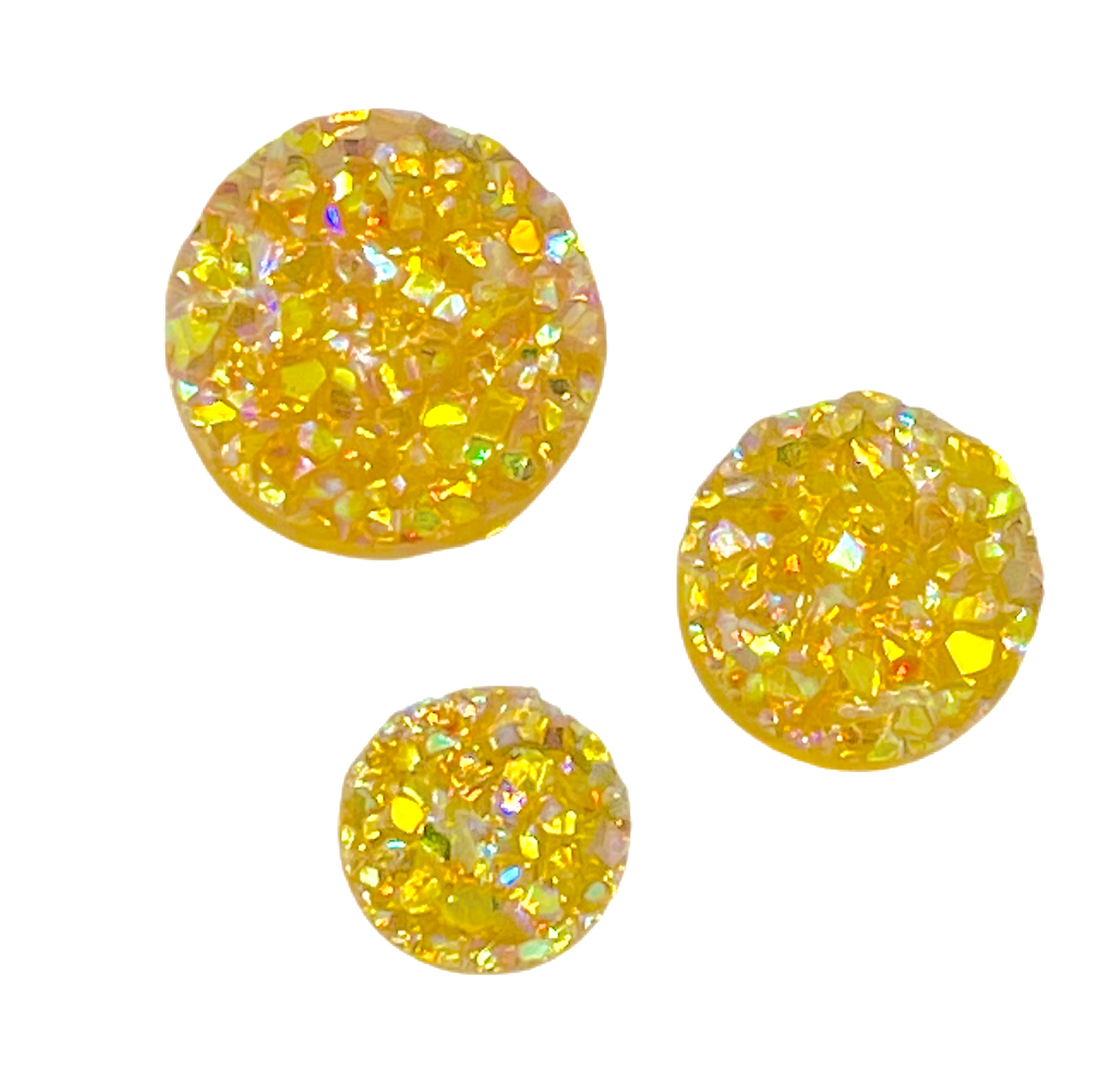Iridescent Mango-8/10/12mm Druzy