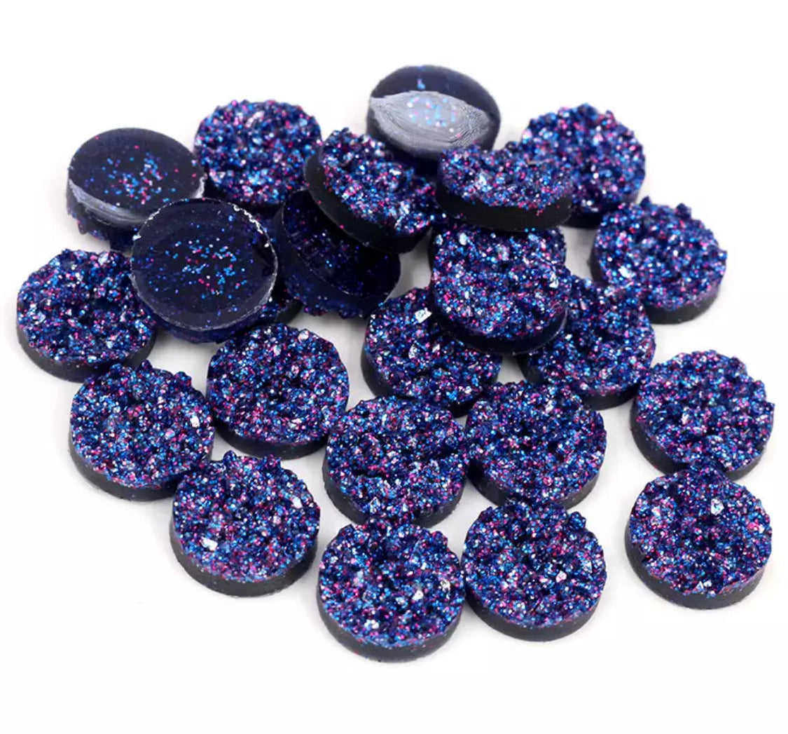 Galaxy Sparkle-8/10/12mm Druzy