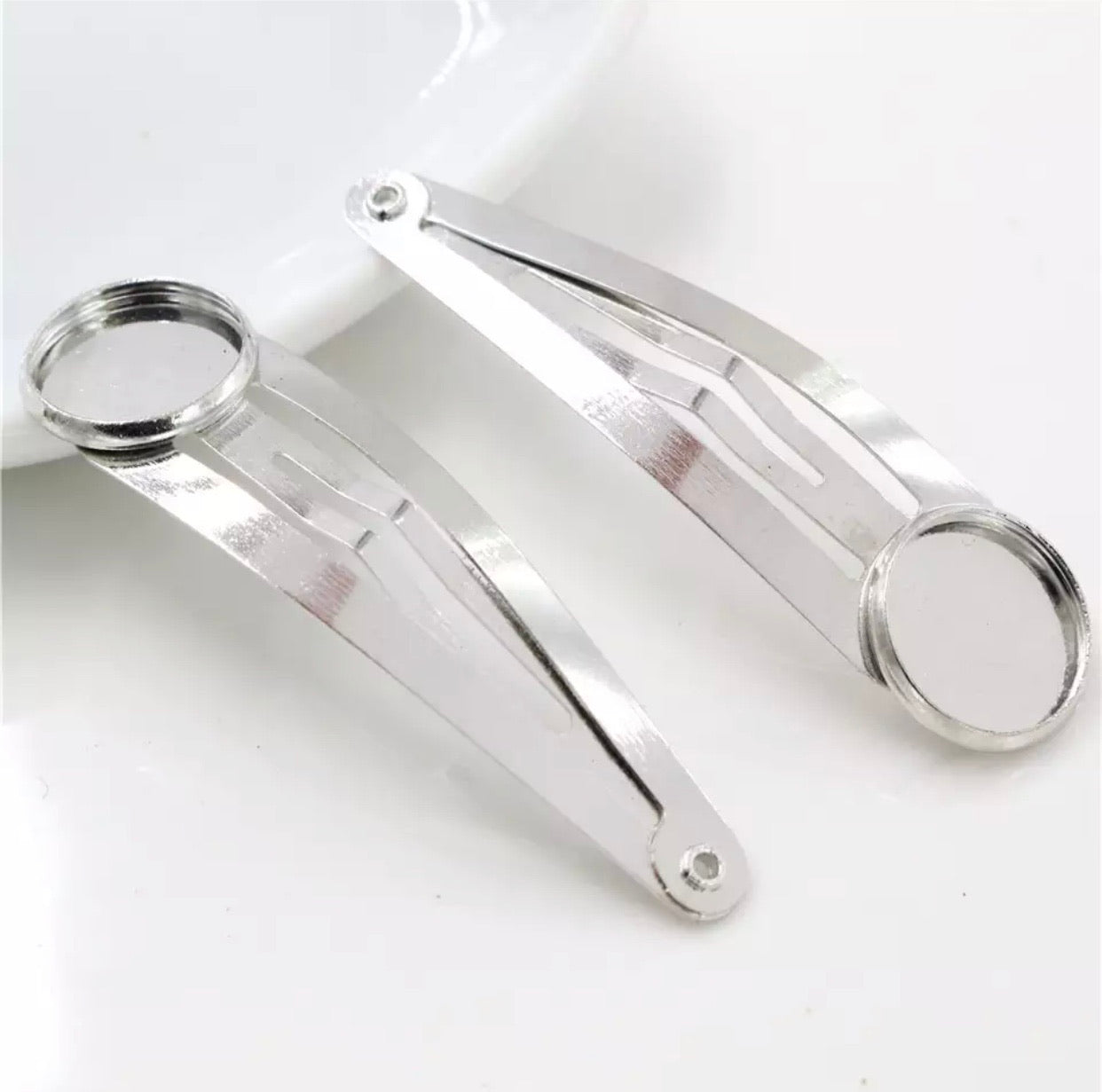 Cabochon Base Snap Clip-12mm
