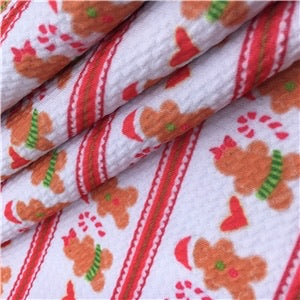 Gingerbread Cookies Bullet Fabric
