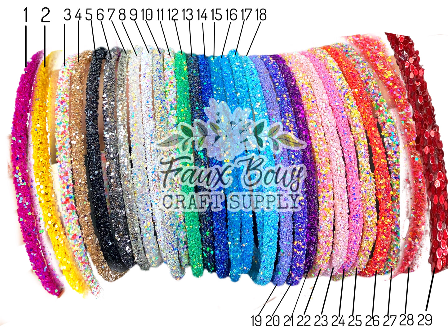 Glitter Headbands