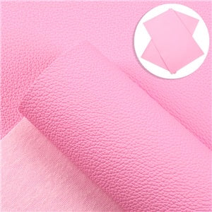 Thin Solid Pebbled Faux Leather