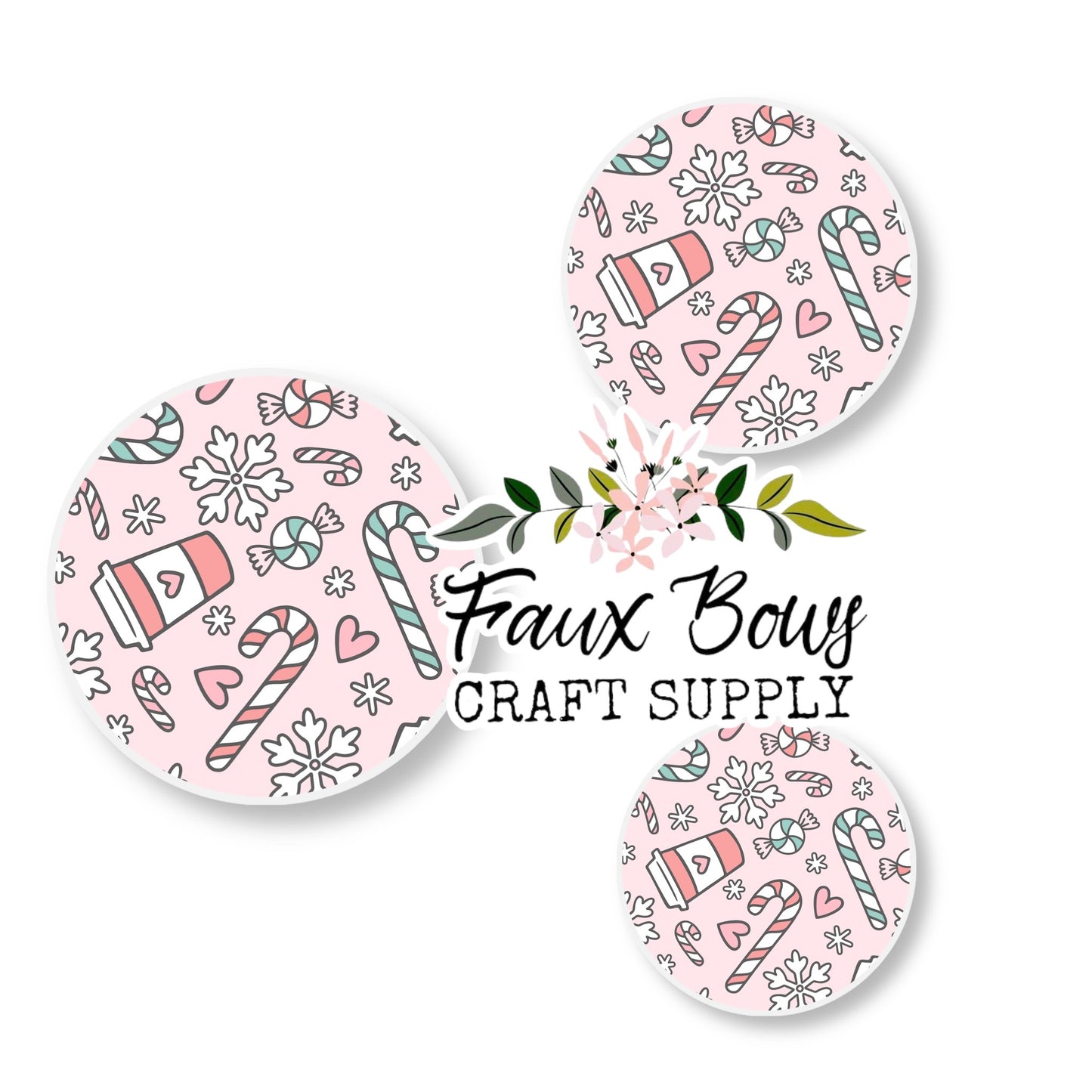 Muted Christmas Treats (Custom)-8/10/12mm Glass Cabochon