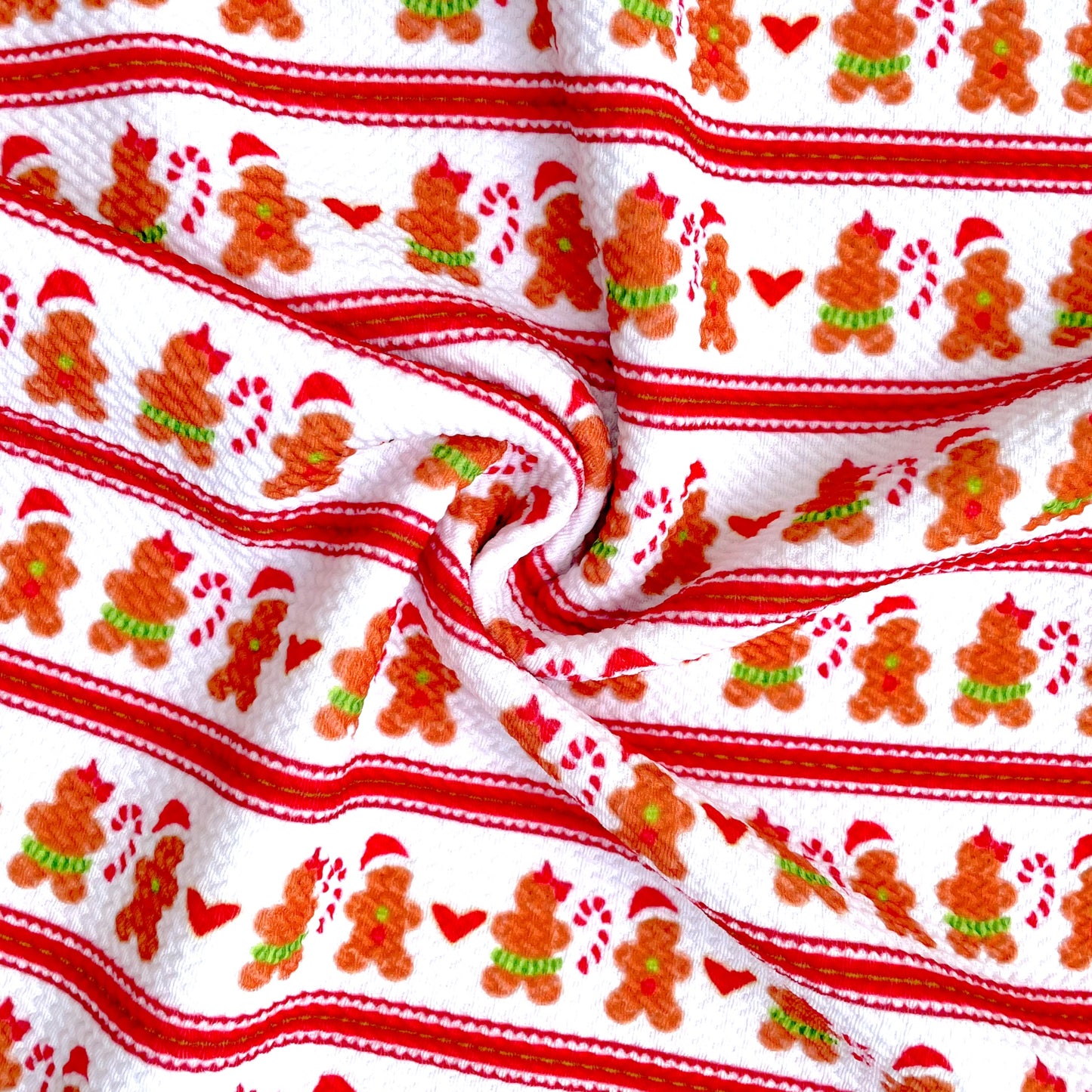 Gingerbread Cookies Bullet Fabric
