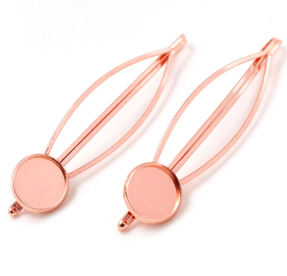Slide Clip-12mm Cabochon base