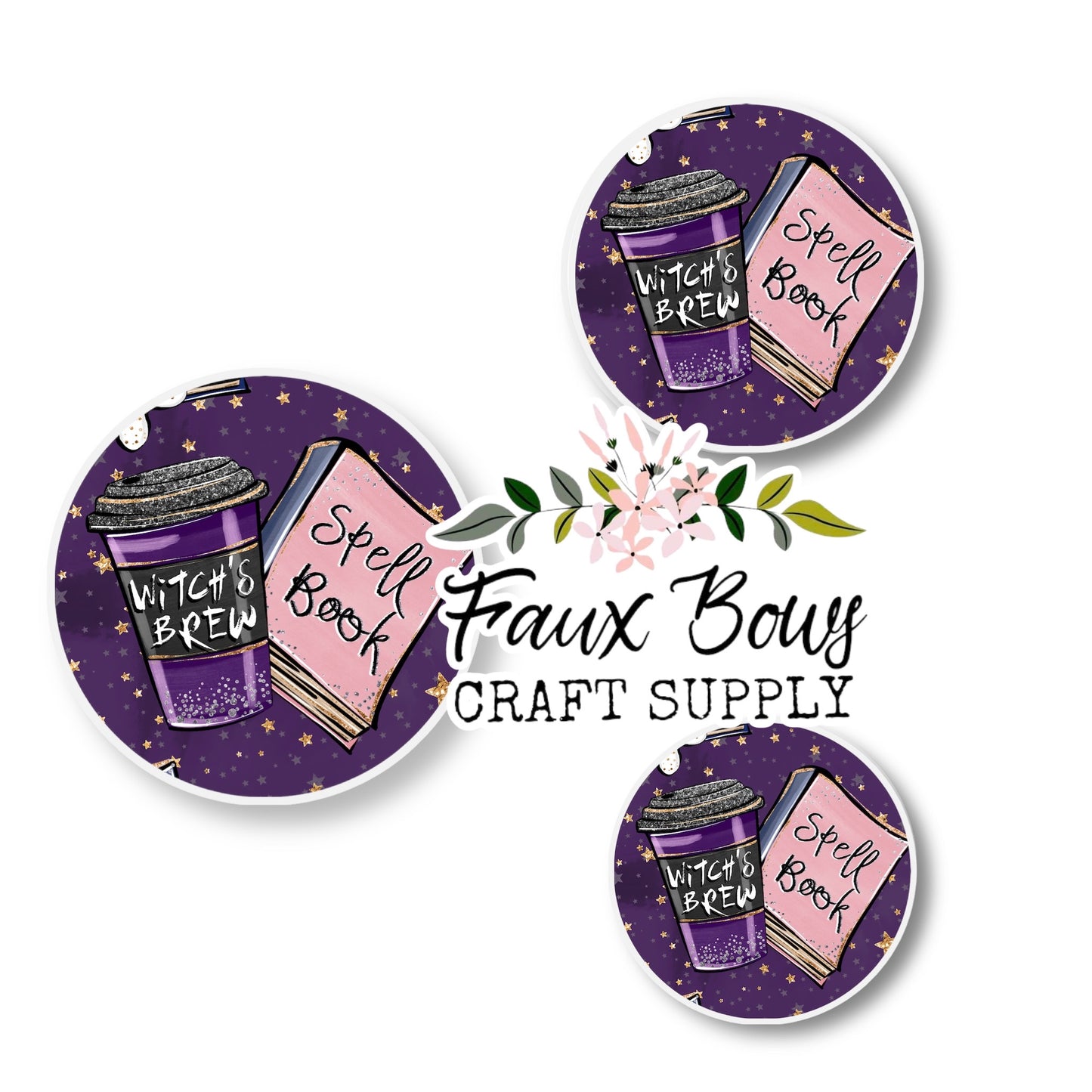 Witch's Brew (Custom)-8/10/12mm Glass Cabochon