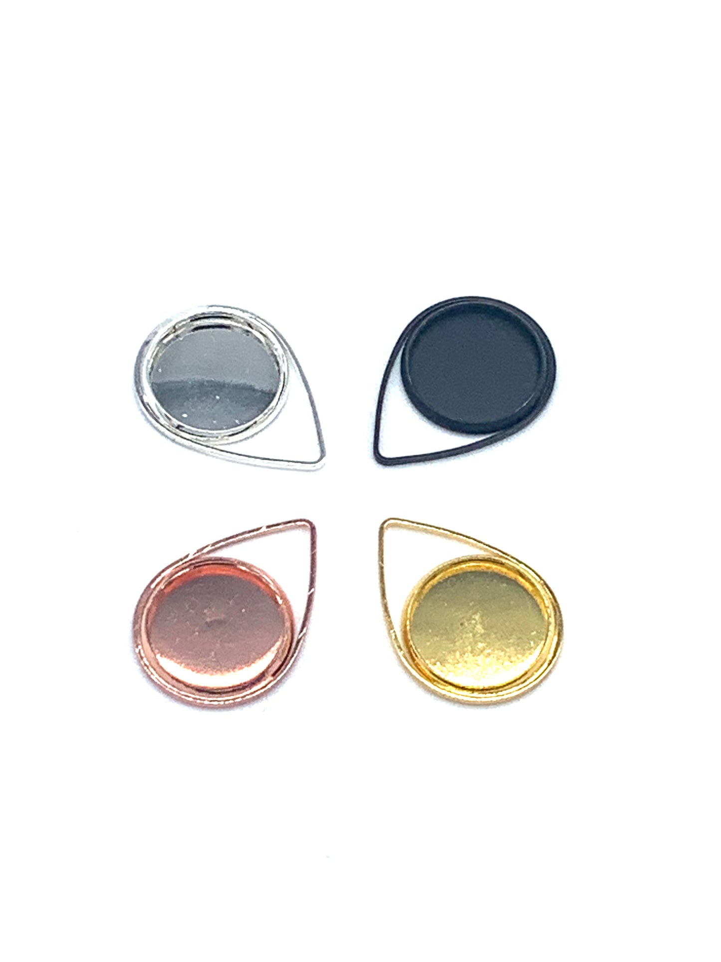 Tear Drop Pendant-12mm Cabochon Base