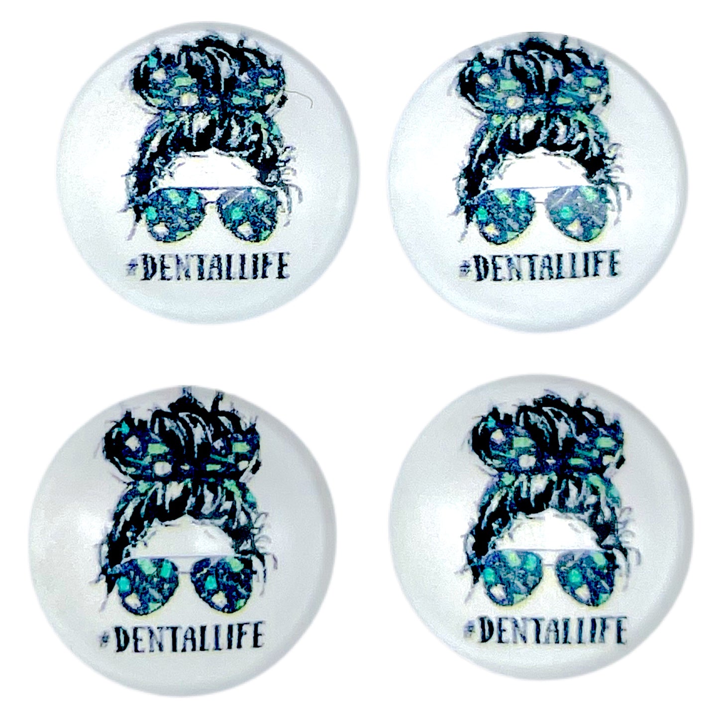 Dental Life (Custom)-12mm Glass Cabochon
