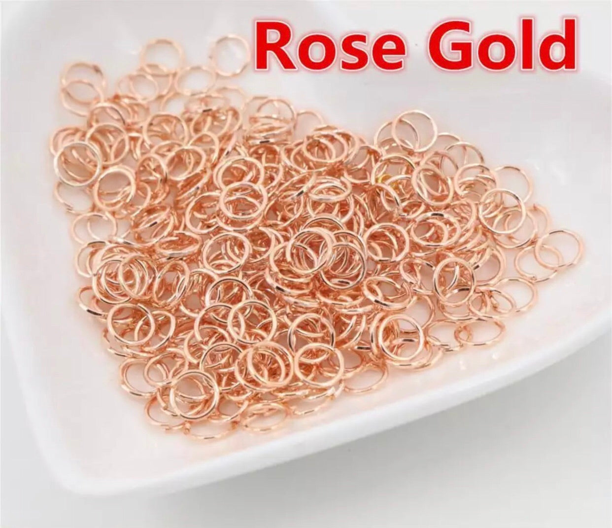 Jump Rings- 4mm (Earrings)