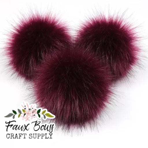 NEW Long Hair Puff Poms