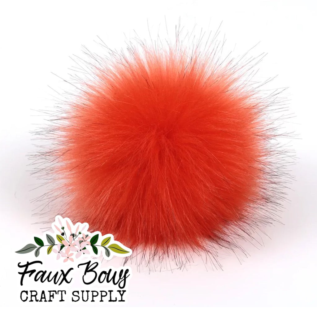 NEW Long Hair Puff Poms