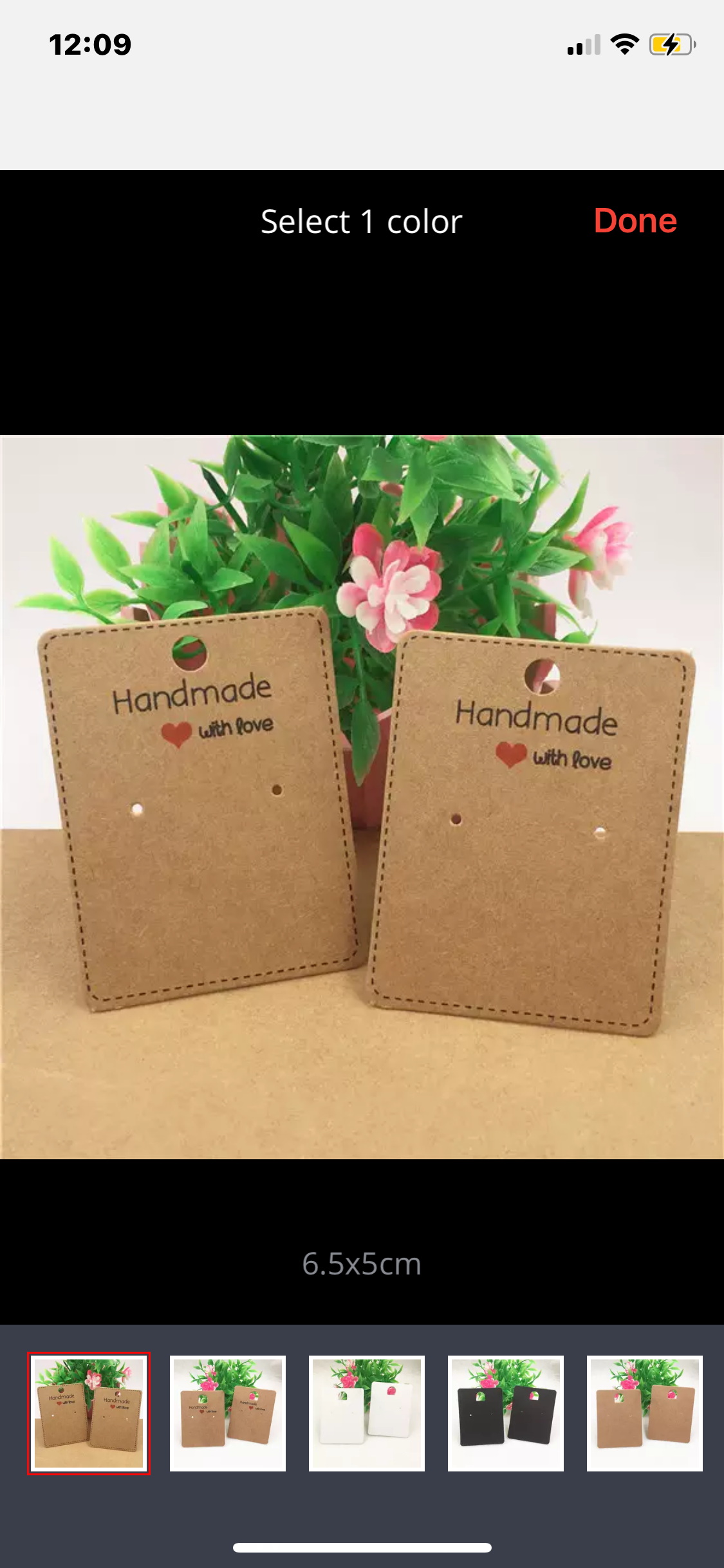Large Square Earring Holder (1 Pair)