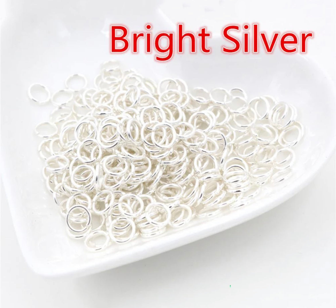 Large Jump Rings-6mm (Keychains)