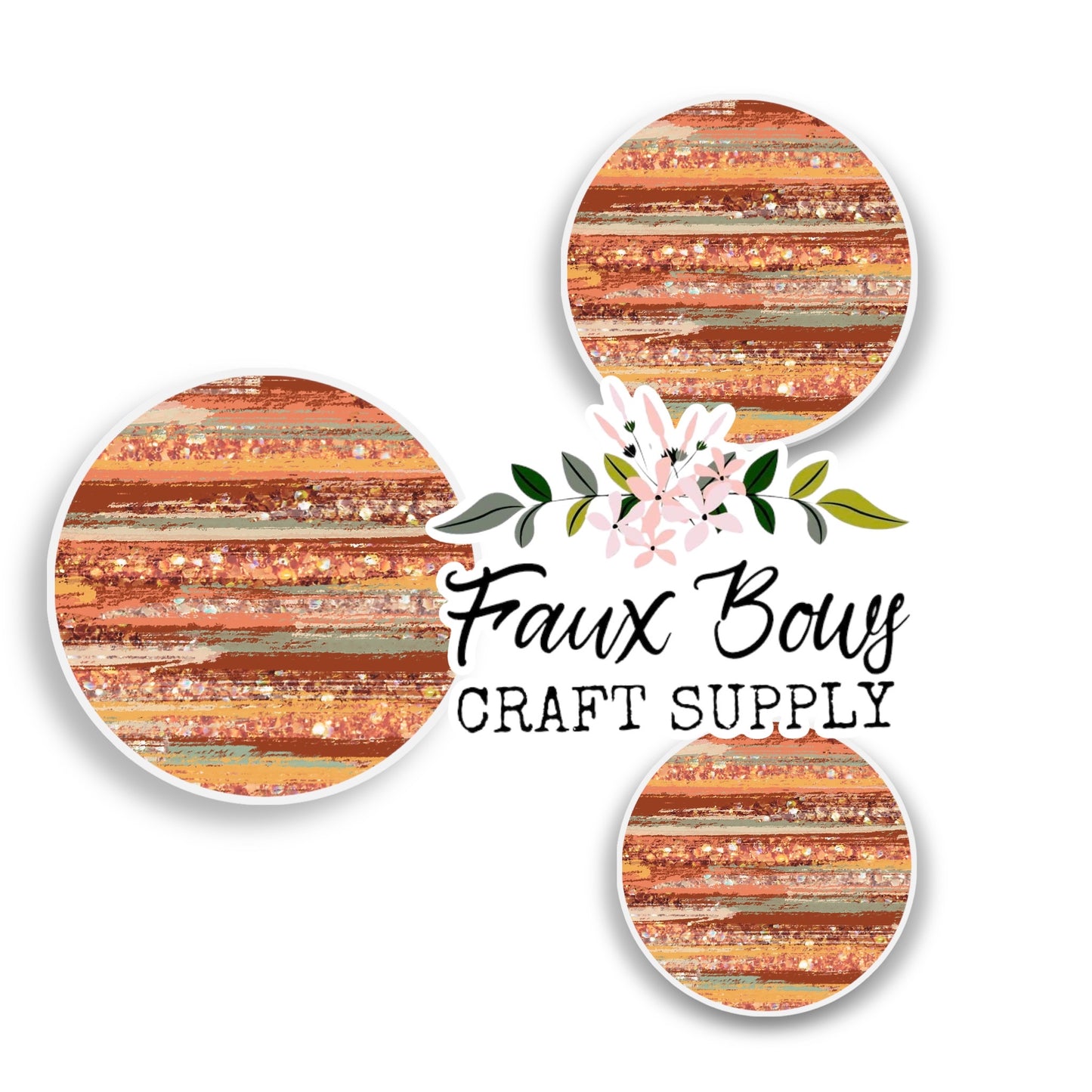 Fall Streaks (Custom)-8/10/12mm Glass Cabochon