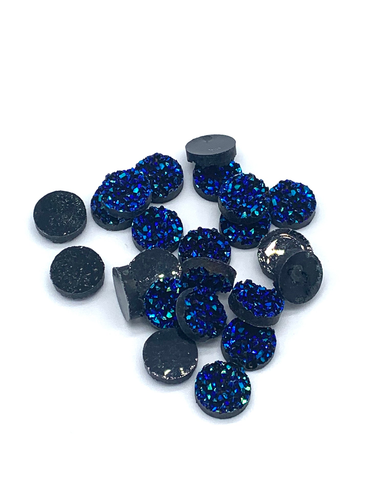 Royal Blue-8/10/12mm Druzy