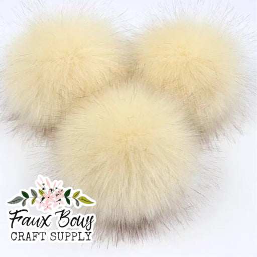 NEW Long Hair Puff Poms