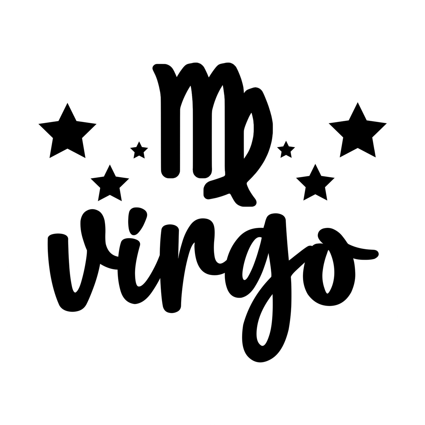 Astrology Signs (Custom)-12mm Glass Cabochon
