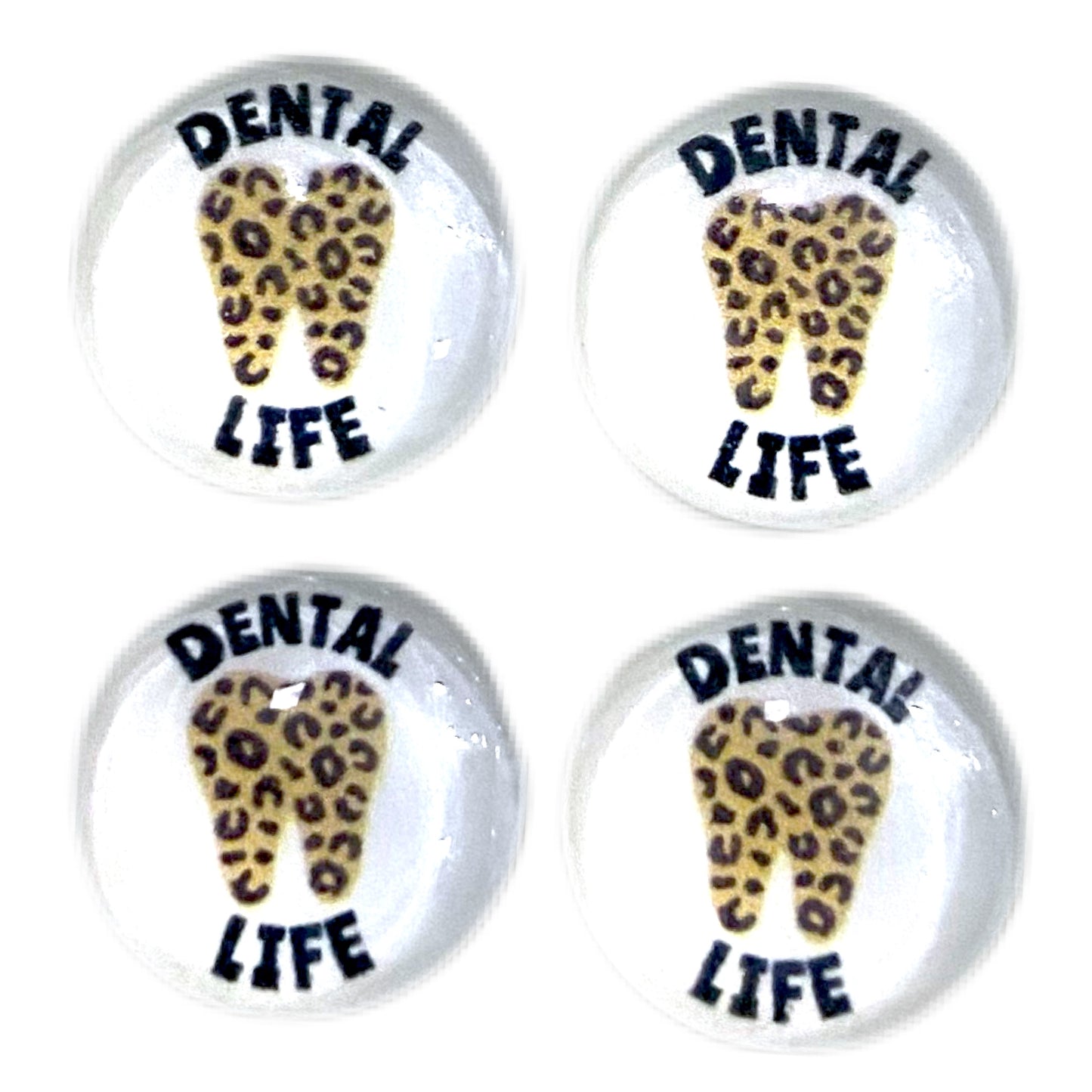 Dental Life (Custom)-12mm Glass Cabochon