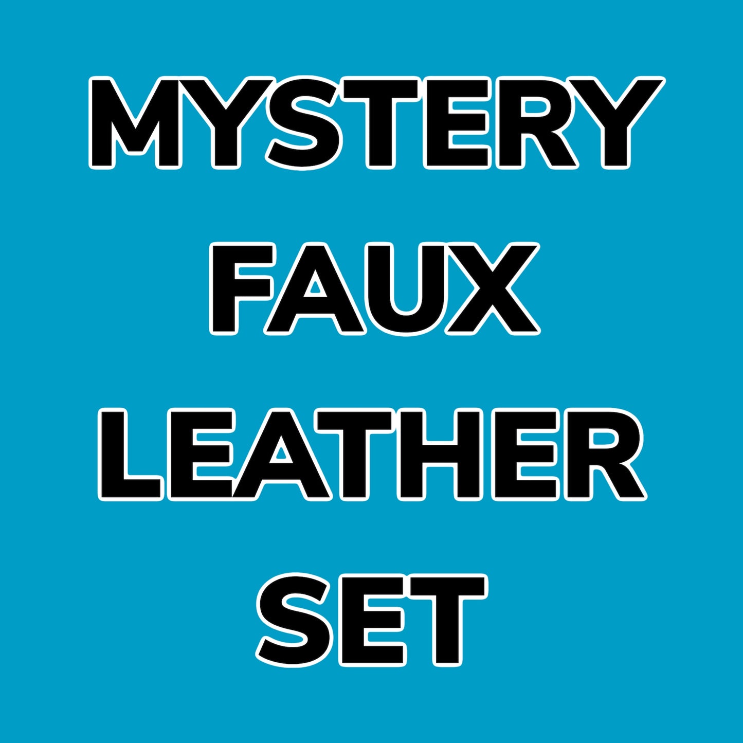 LS8 Mystery Sunflower Faux Leather Set