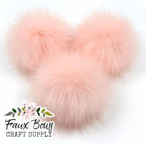 NEW Long Hair Puff Poms