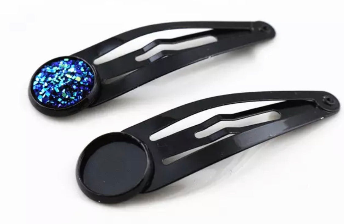 Cabochon Base Snap Clip-12mm