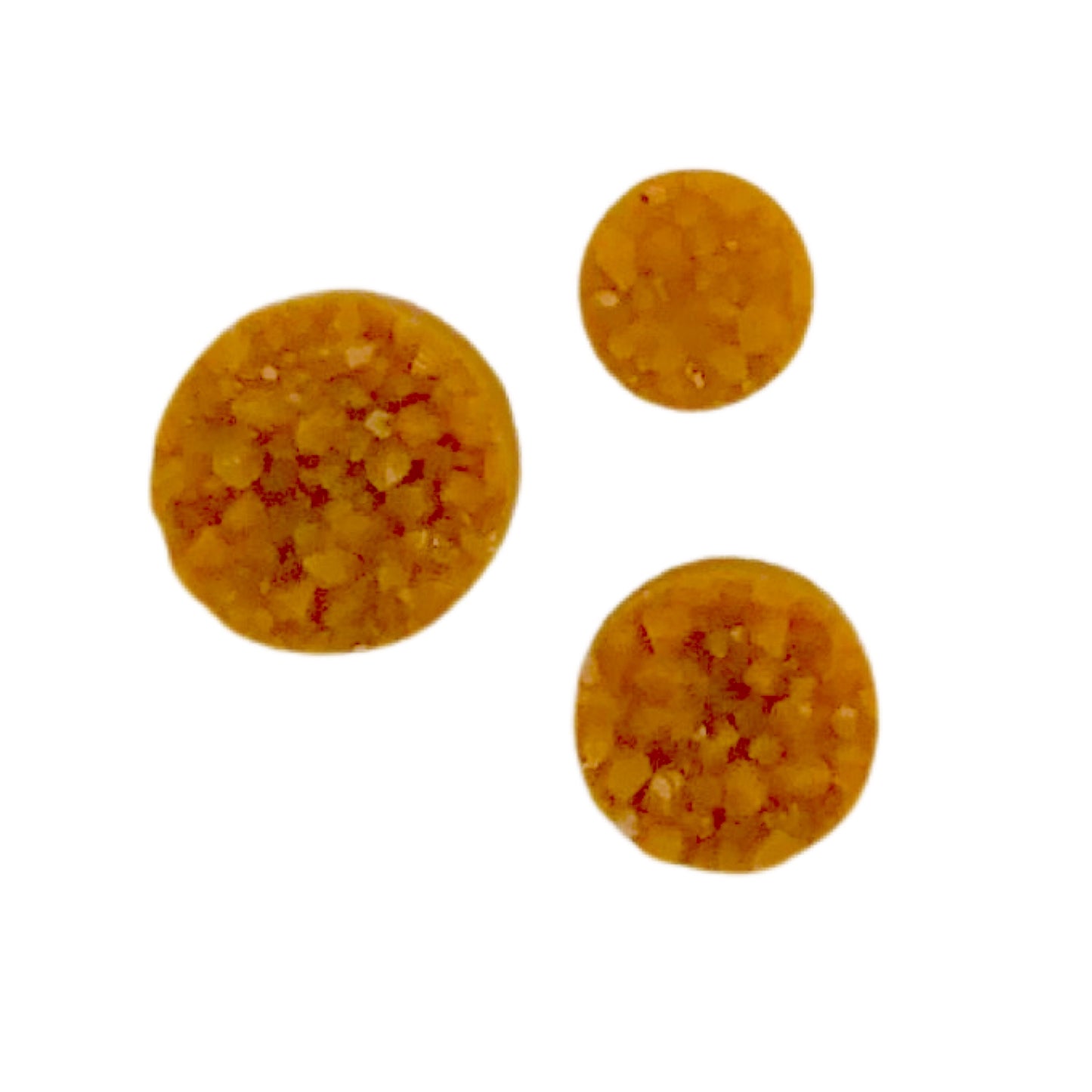 Matte Marigold-8/10/12mm Druzy