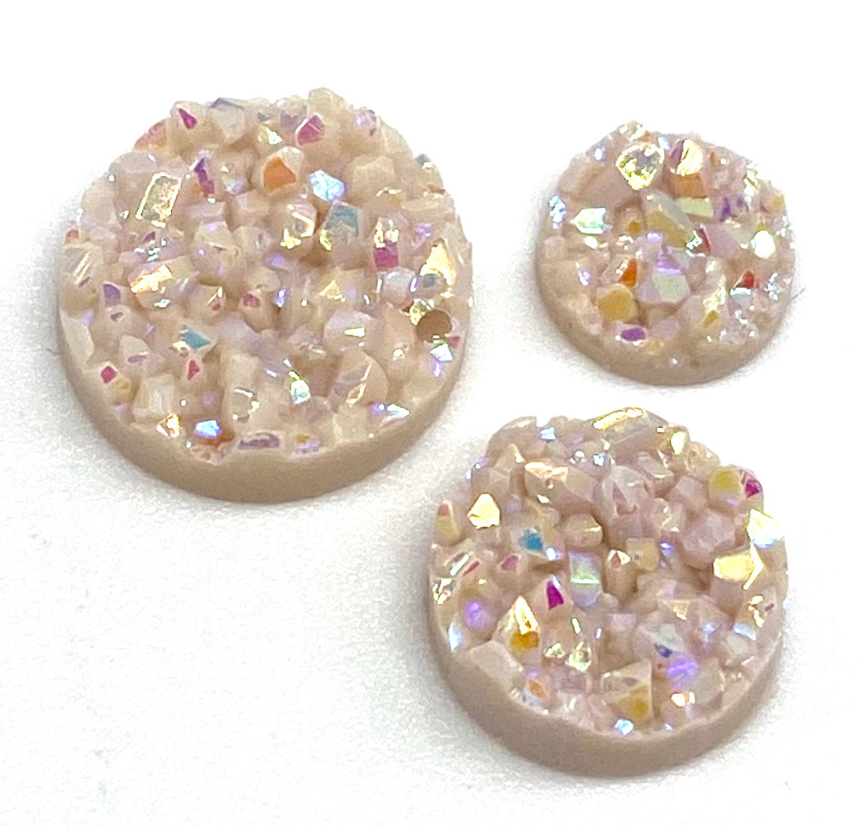 Seashell Sparkle-8mm/10mm/12mm Druzy