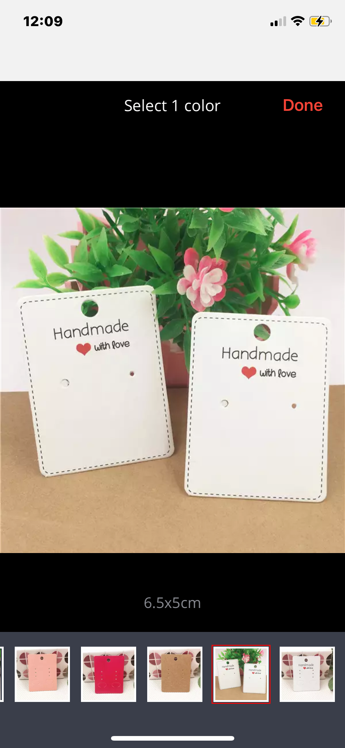 Large Square Earring Holder (1 Pair)