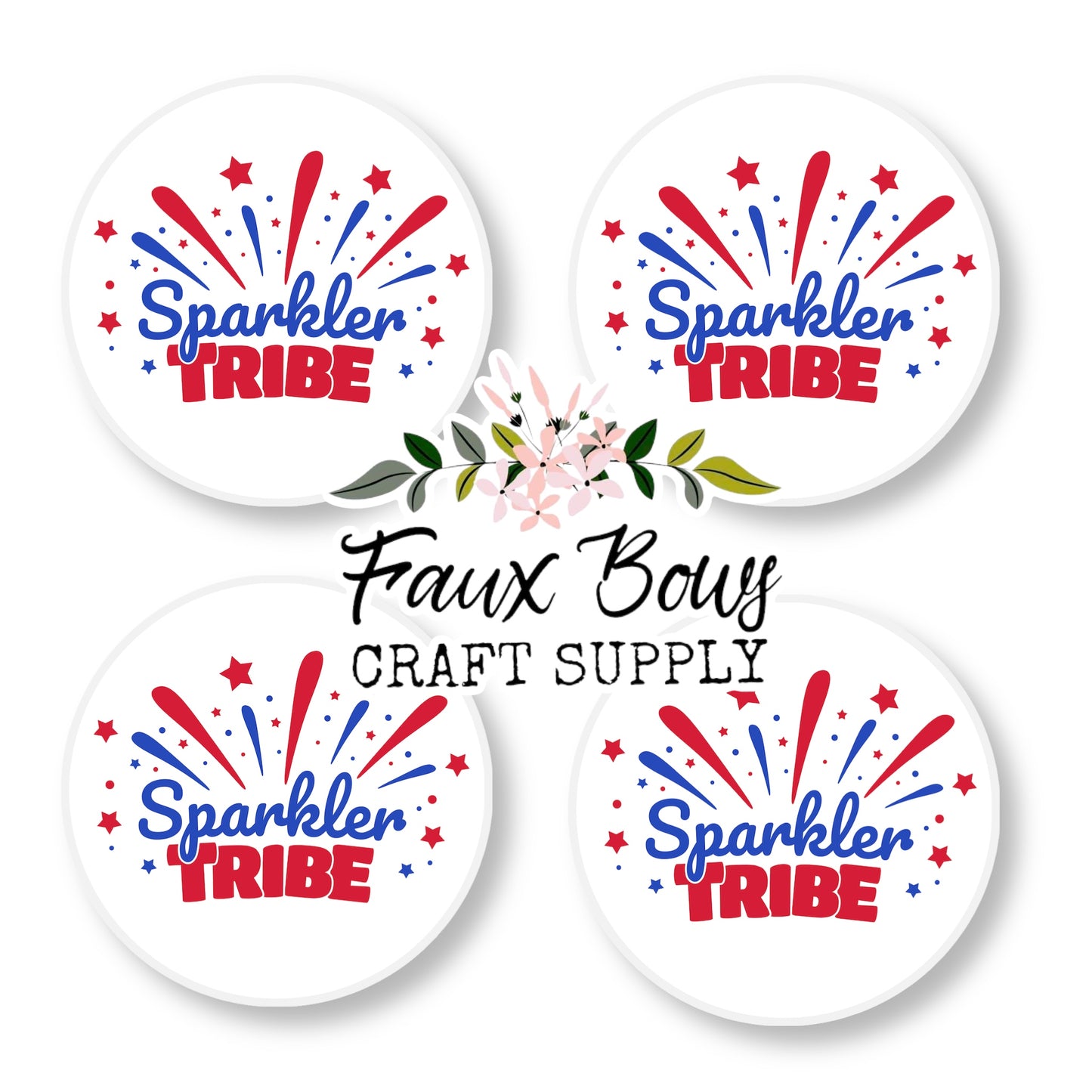 Sparkler Tribe (Custom)-12mm Glass Cabochon