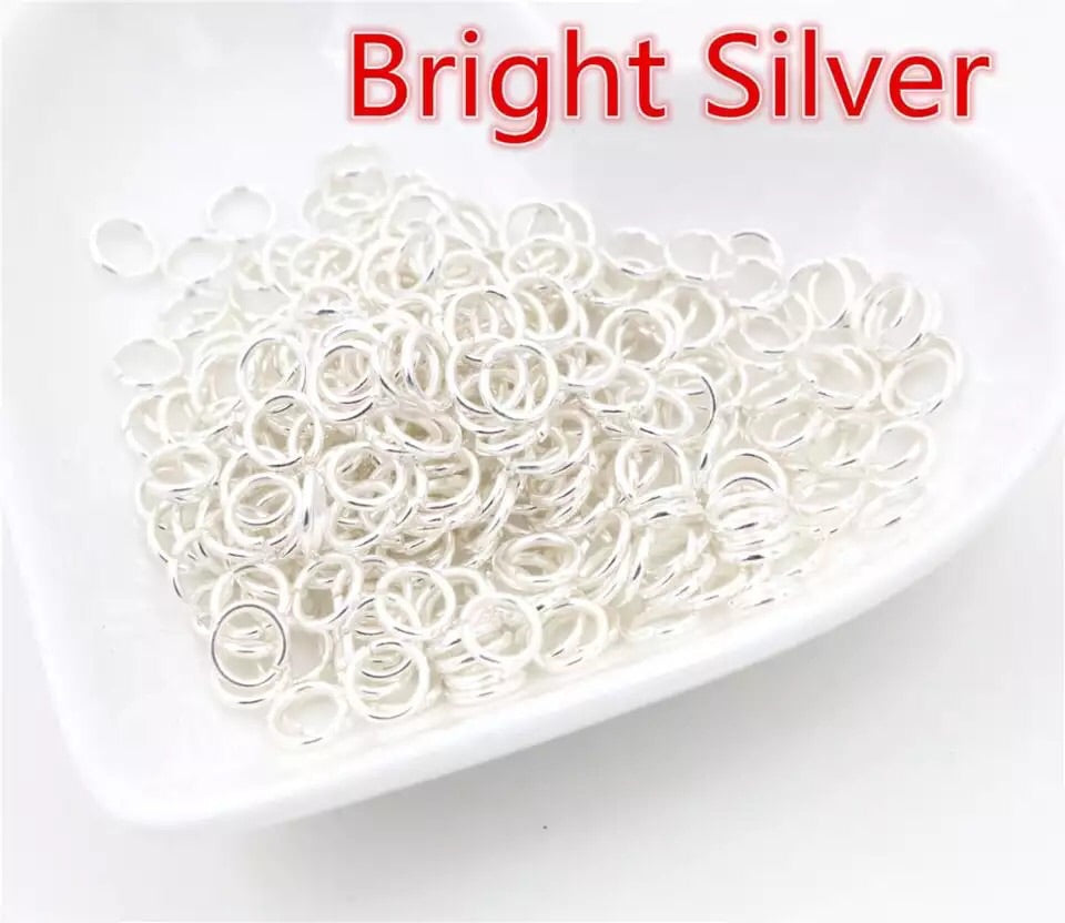 Jump Rings- 4mm (Earrings)