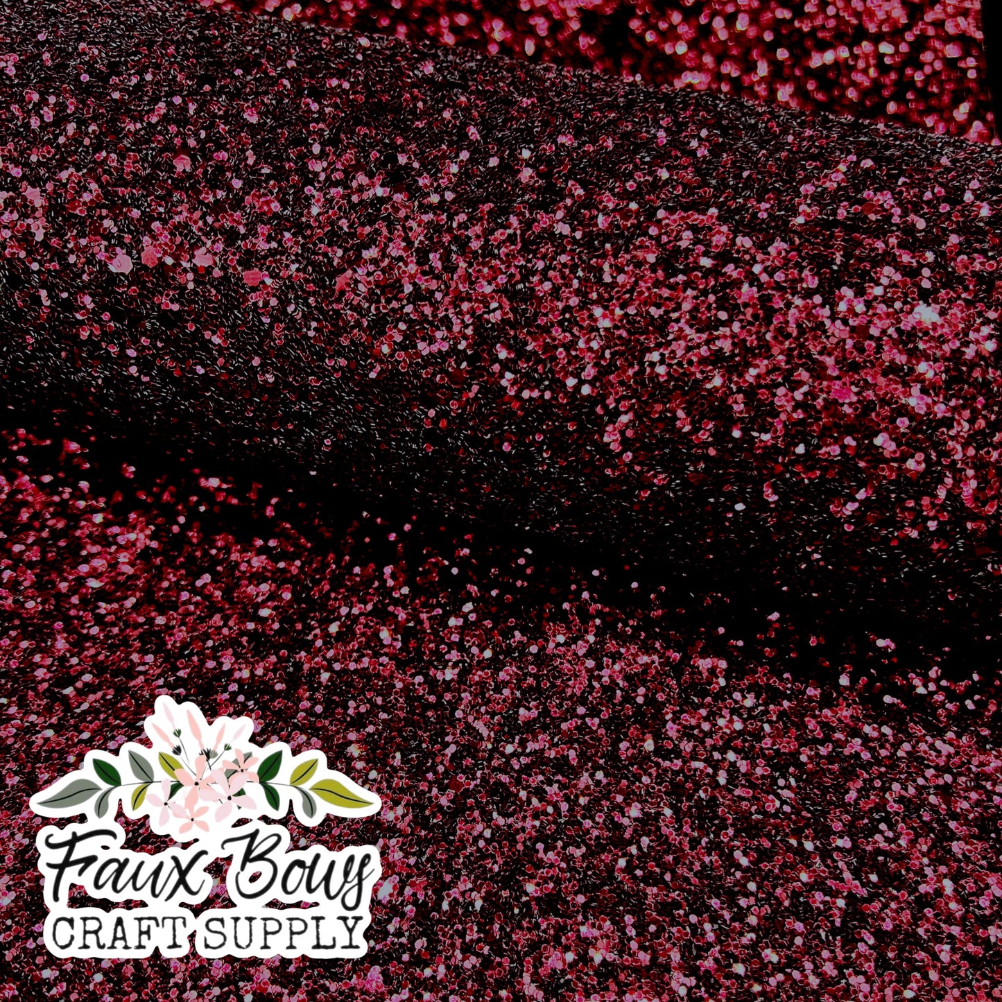 Wine NEW Chunky Glitter (Twill Backed)