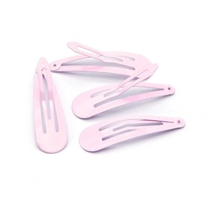 Baby Pink Snap Clip