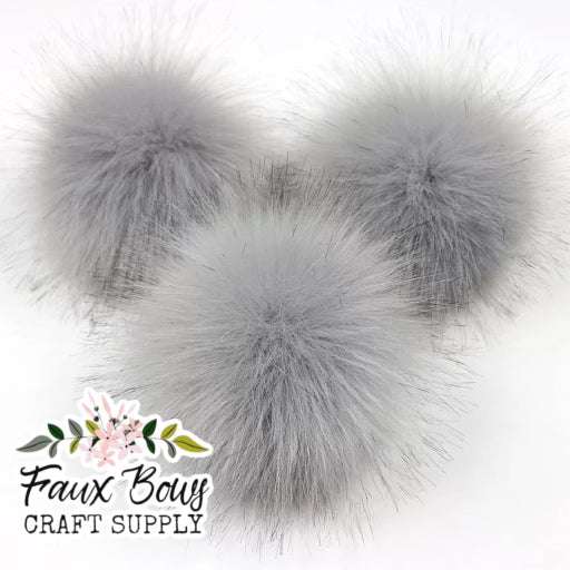NEW Long Hair Puff Poms