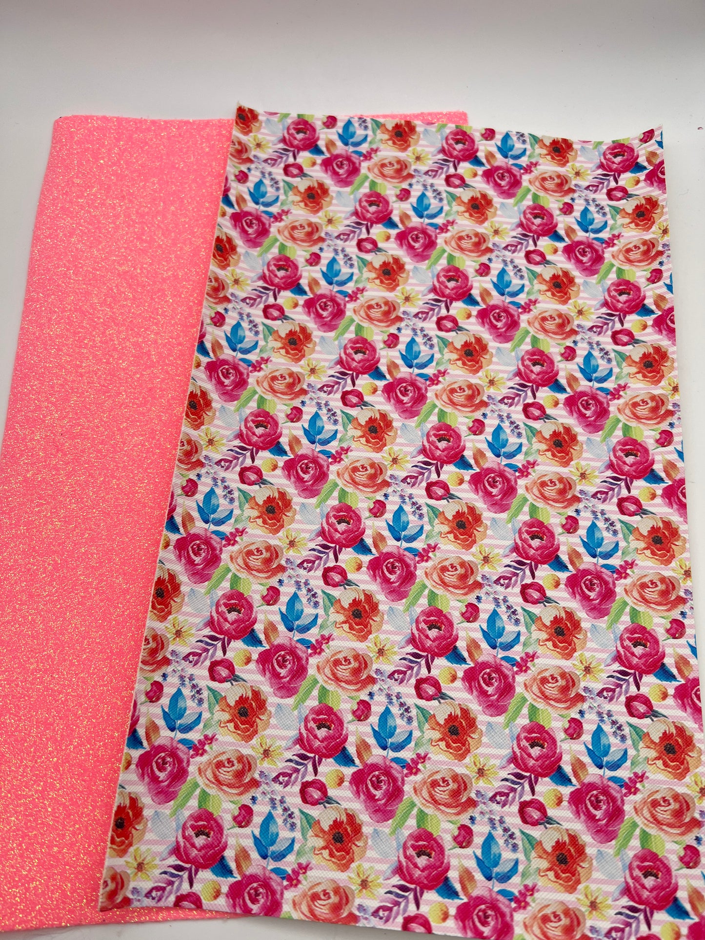 Rose Leather set- set of 2