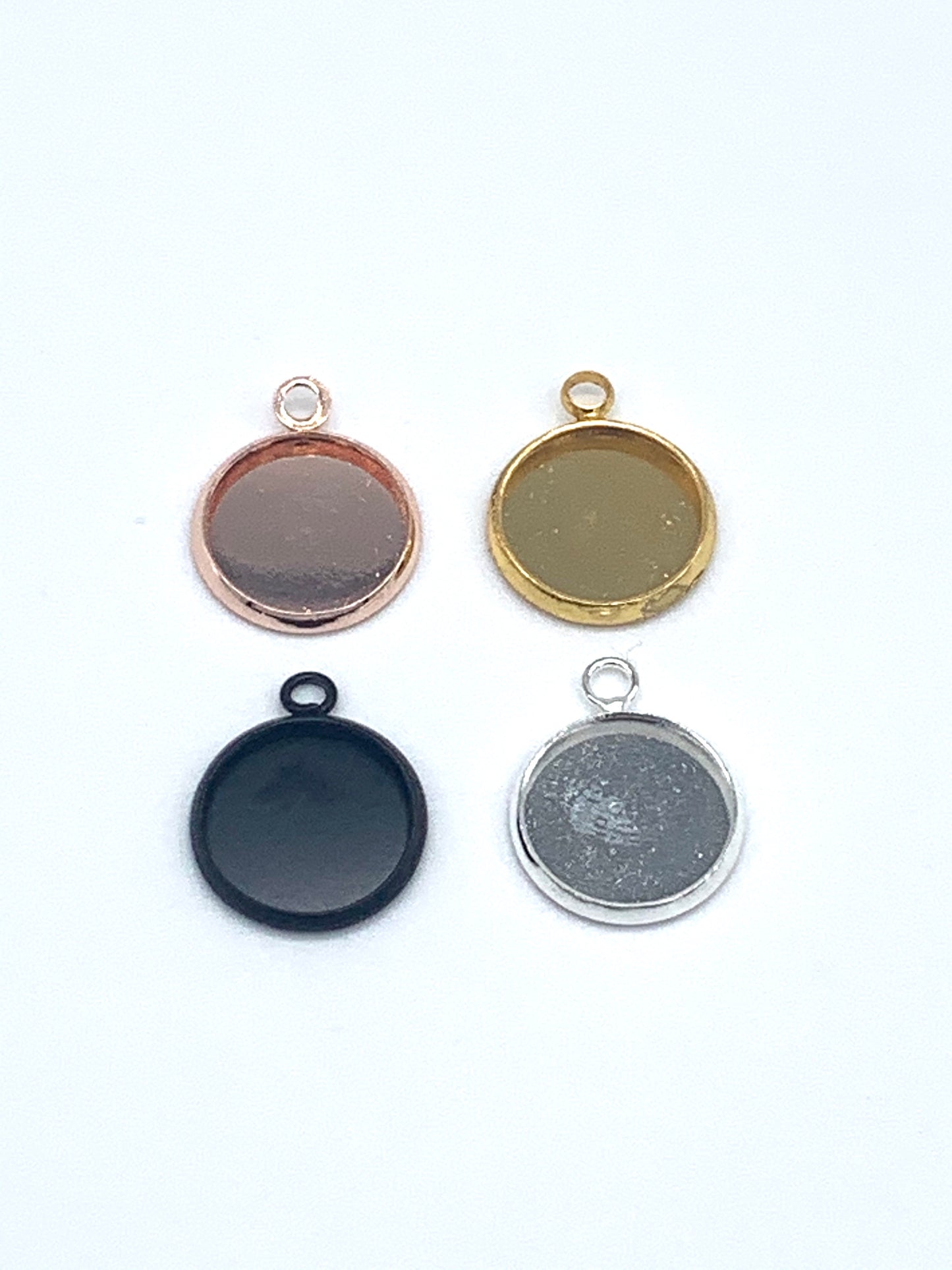 Pendant Bezel-12mm Cabochon Base