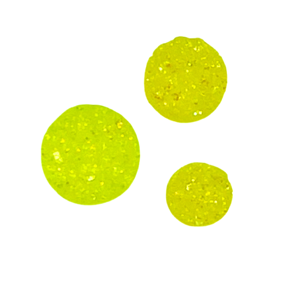 Neon Lemon-8/10/12mm Druzy