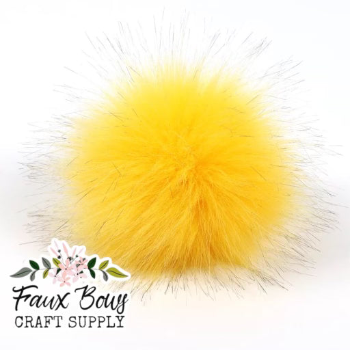 NEW Long Hair Puff Poms