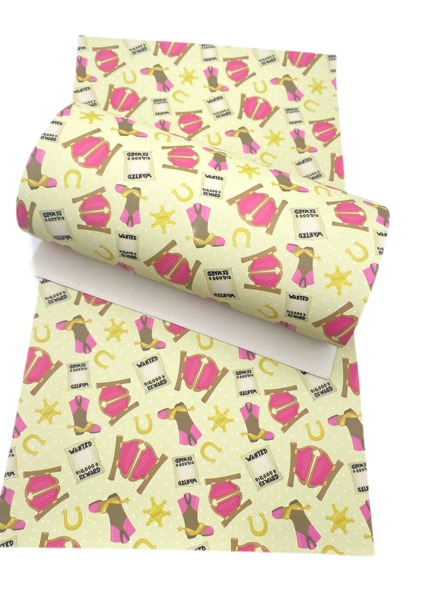 $1 Western Girl Canvas Sheet
