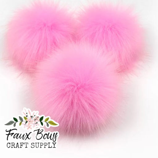 NEW Long Hair Puff Poms
