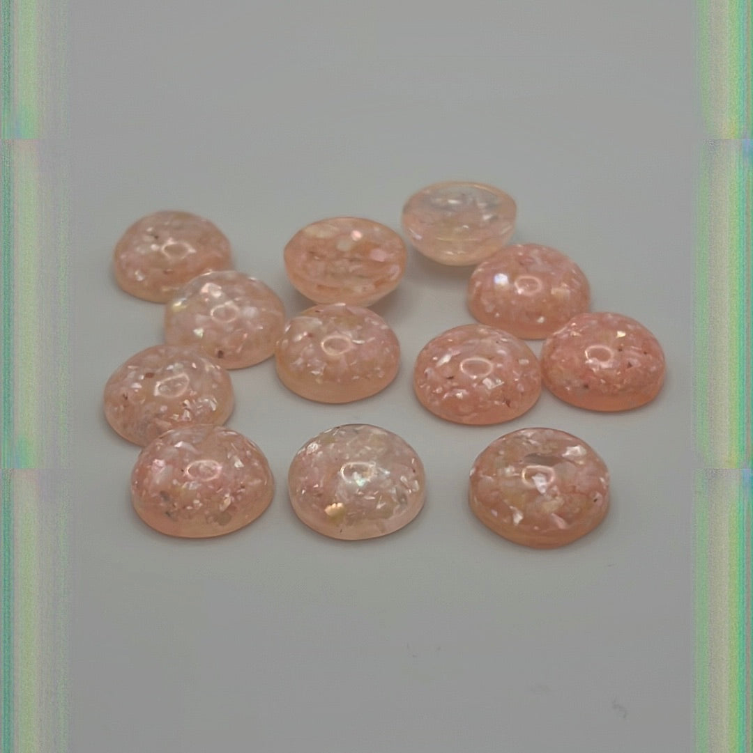 Sparkling Grapefruit-12mm Cabochon
