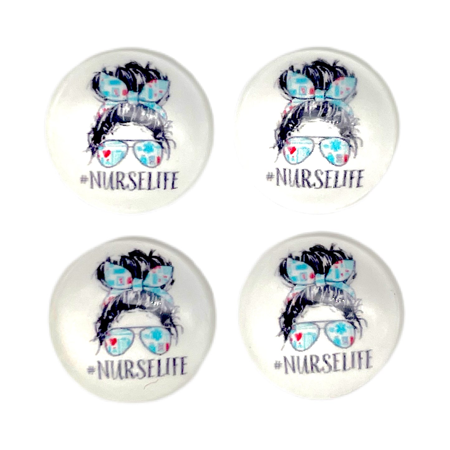 Nurse Life (Custom)-12mm Glass Cabochon