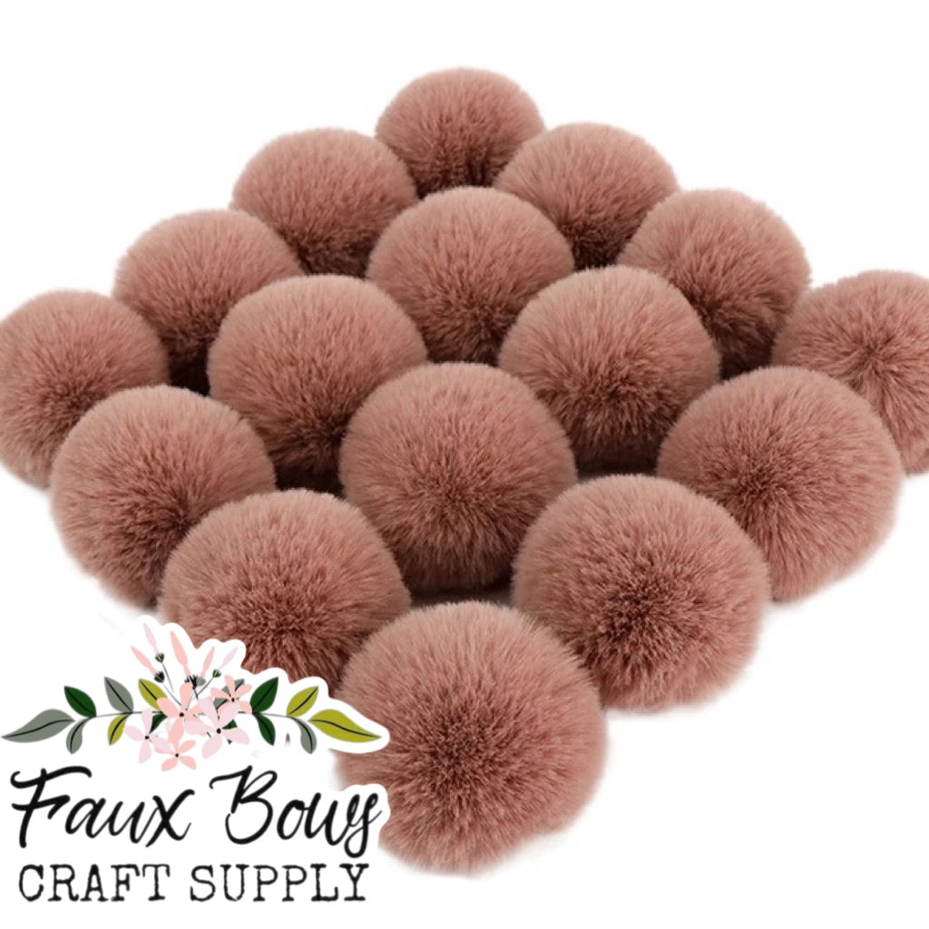 NEW Short Hair Puff Poms