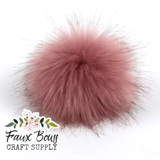 NEW Long Hair Puff Poms