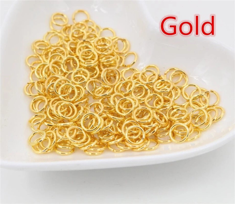 Jump Rings- 4mm (Earrings)